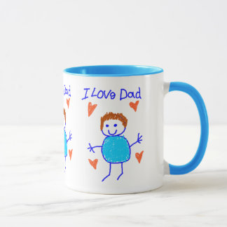 I Love Dad Mug