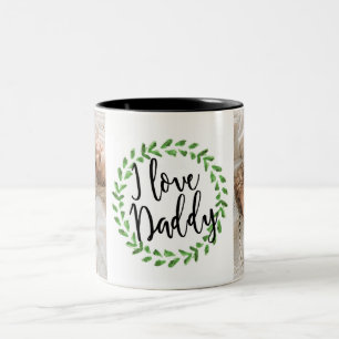 I Love Daddy Custom Photo Mug