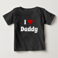 I love daddy tshirt