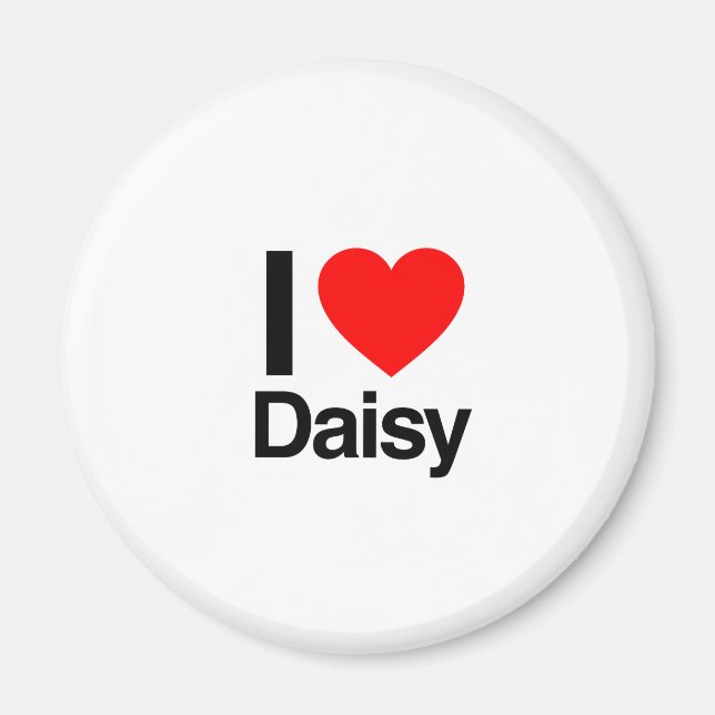 i love daisy magnet (Front)