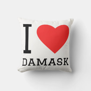 I love damask throw pillow