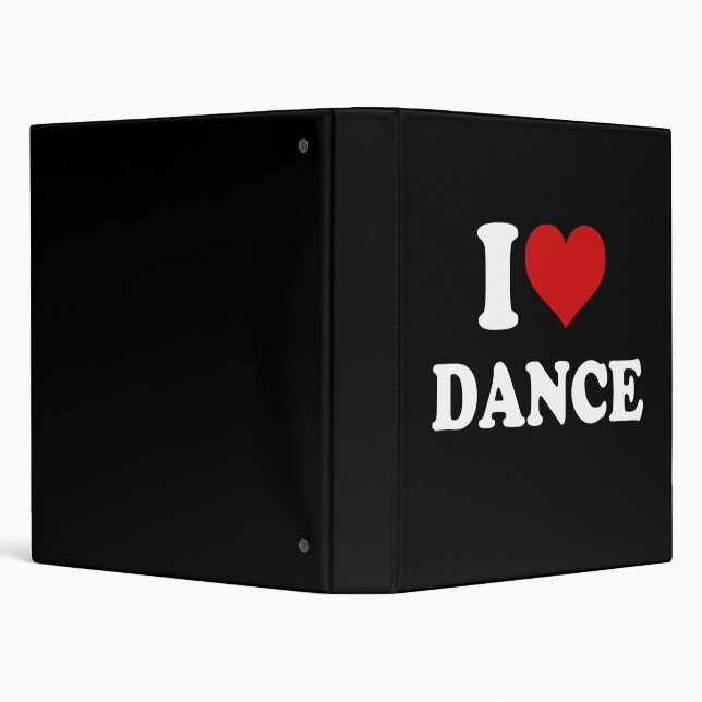 I Love Dance Binder (Background)