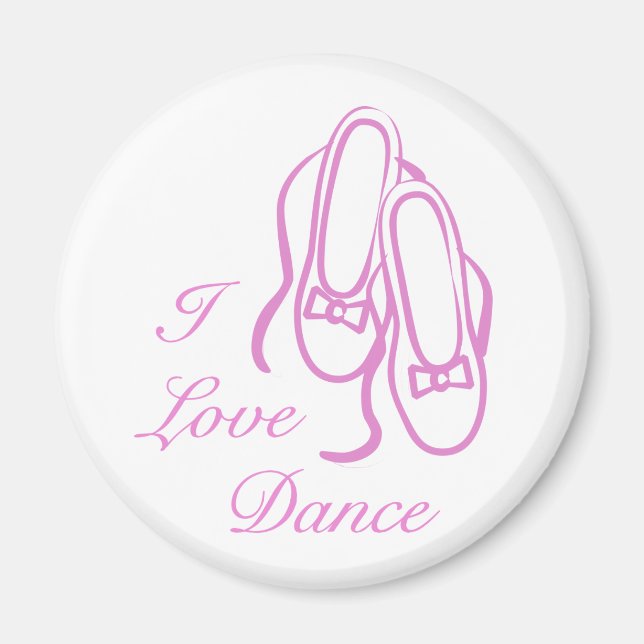 I Love Dance Magnet (Front)