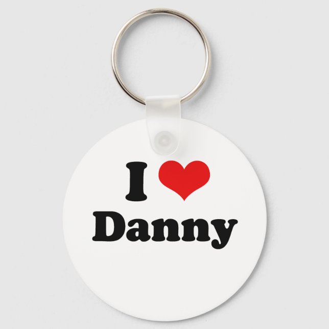I Love Danny Gokey Keychain (Front)