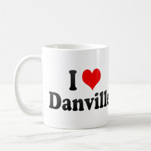 I Love Danville, United States Coffee Mug