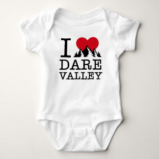 "I Love Dare Valley" Baby Bodysuit