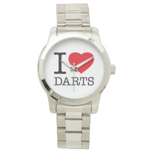 I LOVE DARTS WATCH