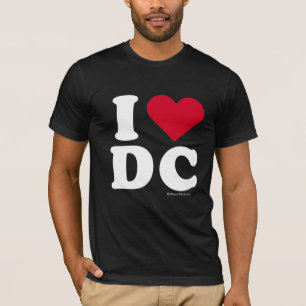 "I LOVE DC" "I LOVE DISTRICT OF COLUMBIA" T-Shirt