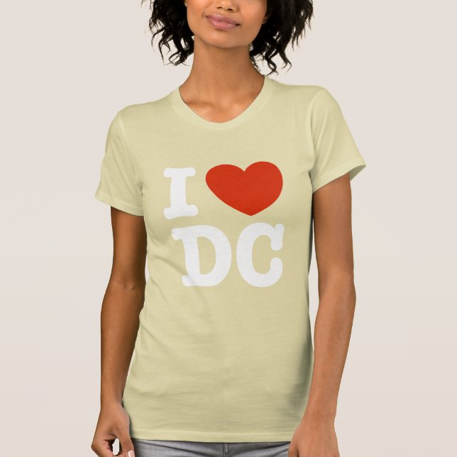 I Love DC T-Shirt (Front)