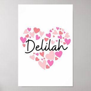 I love Delilah Poster