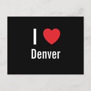 I love Denver Postcard