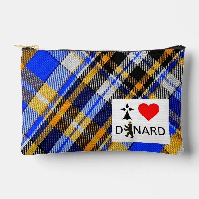 I love Dinard pocket Accessory Pouch (Front)