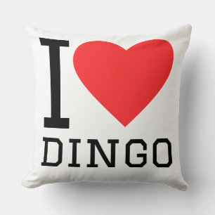 I love dingo throw pillow