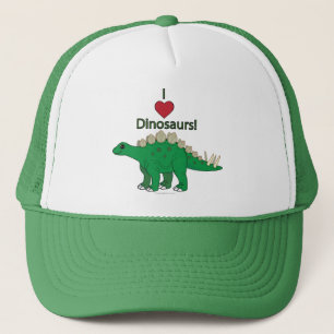 I Love Dinosaurs: Stegosaurus Trucker Hat