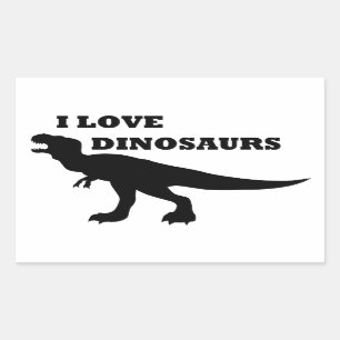I Love Dinosaurs! Sticker