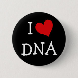 I Love DNA 2 Inch Round Button