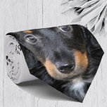 I Love Dogs Dachshund Neck Tie<br><div class="desc">This super cute dachshund neck tie is the perfect gift for a dog lover or to show off your love for dogs!</div>