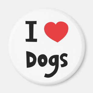 I love Dogs Magnet