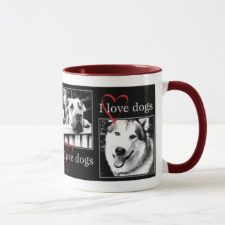 I Love Dogs Mug