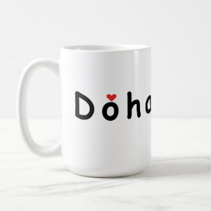 I love Doha Coffee Mug