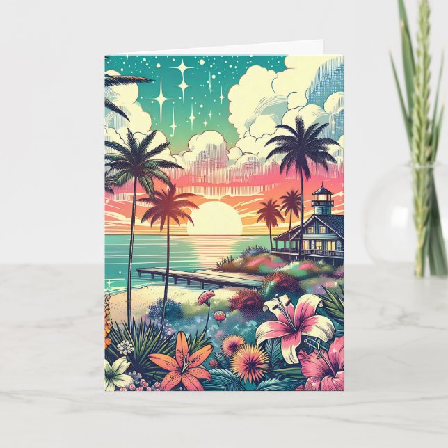 I Love Doing Life with You | Happy Anniversary  Card (Front)