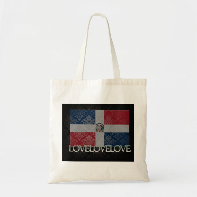I love Dominican Republic Cool Tote Bag (Front)