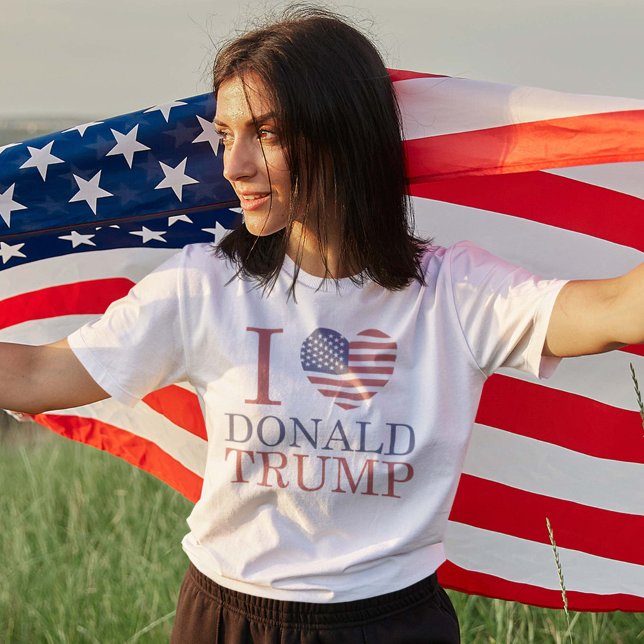 I Love Donald Trump T-Shirt (Creator Uploaded)