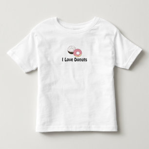 I Love Doughnuts Toddler T-shirt