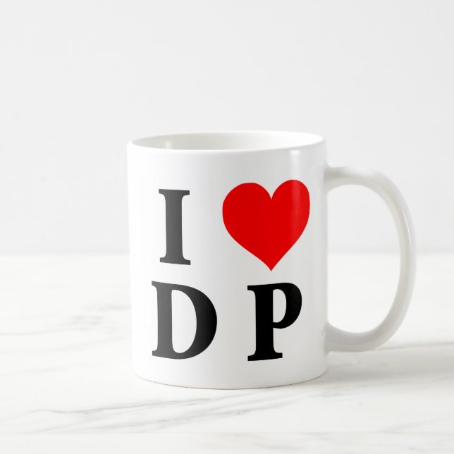 I Love DP Coffee Mug (Right)