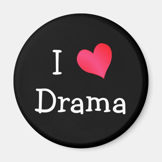 I Love Drama Magnet (Front)