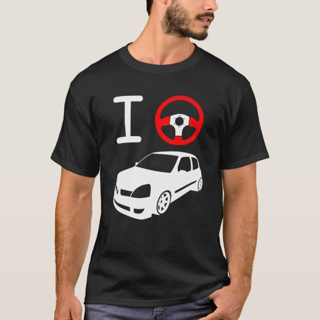 I (Love) Drive -Cl- /version2 T-Shirt (Front)