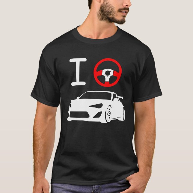 I (Love) Drive -GT86- /version2 T-Shirt (Front)
