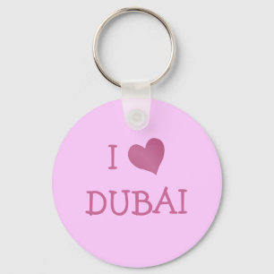 I Love DUBAI Keychain