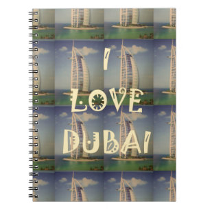 I Love Dubai Notebook