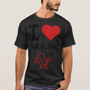 I Love Ducks bulldog labs T-Shirt
