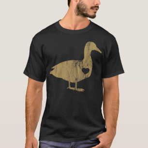 I Love Ducks Gold Fowl Waterfowl Hunter labrador r T-Shirt