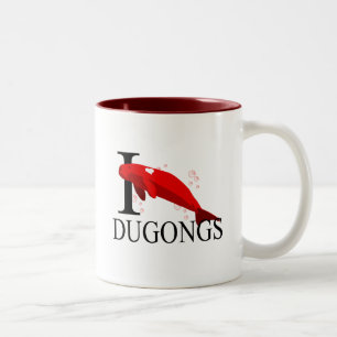 I Love Dugongs Mugs