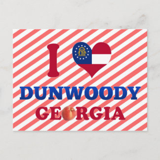 I Love Dunwoody, Georgia Postcard