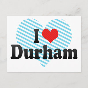 I Love Durham Postcard