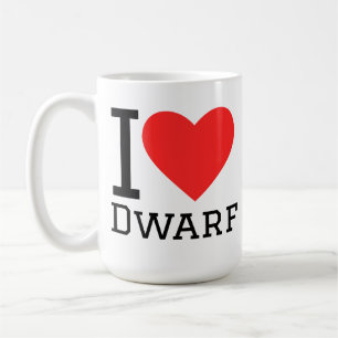 I love dwarf coffee mug