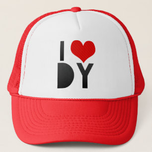 I Love DY Trucker Hat