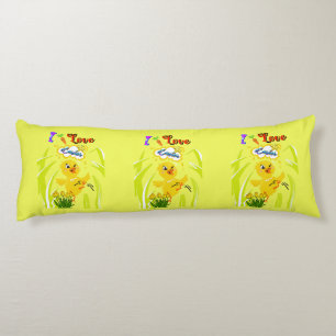 I Love Easter Body Pillow