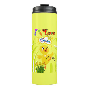 I Love Easter Thermal Tumbler