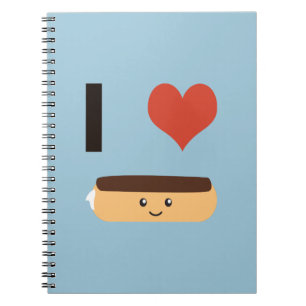 I love Eclairs Notebook