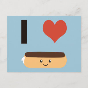 I love Eclairs Postcard