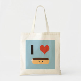 I love Eclairs Tote Bag