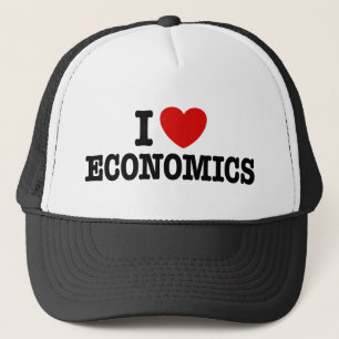 I Love Economics Trucker Hat