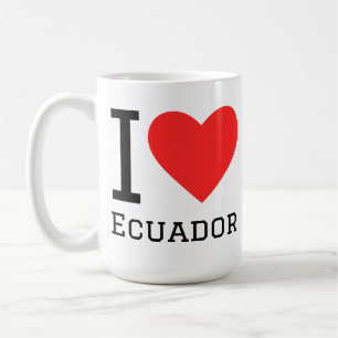 I love ecuador coffee mug