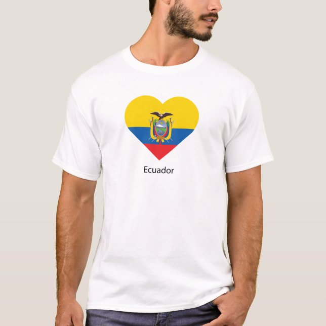 I Love Ecuador T-Shirt (Front)