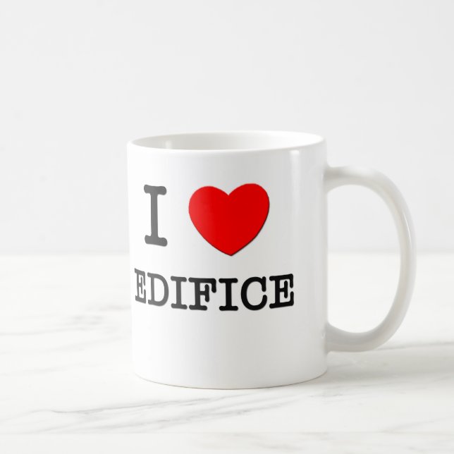 I love Edifice Coffee Mug (Right)